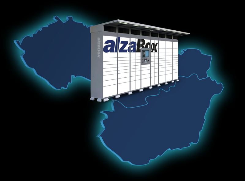 Az AlzaBoxból való átvétel még egyszerűbb – már az alsó fiókokat is választhatják a vásárlók.