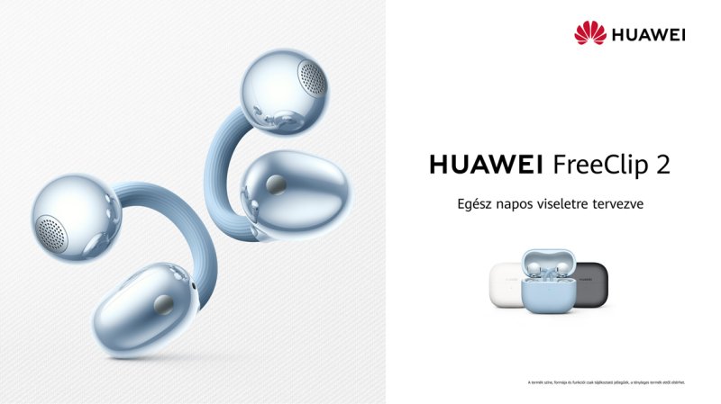 Bemutatkozik a HUAWEI FreeClip 2