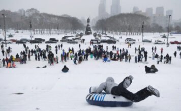 Ítéletidő: fotókon az Amerikát letaroló téli vihar