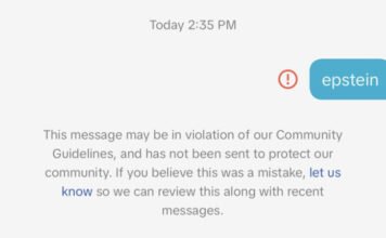 Nem lehet leírni az Epstein szót az amerikai TikTokon