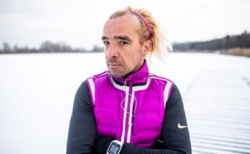 Takács Csipi Krisztián ultrafutó a beteljesült álomról: Nem megdögölni mentem a Balaton jegére