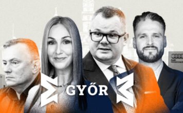 A Tisza-jelöltnek a botrányoktól hangos Győrben egyszerre kell Pintér Bencének és Borkai Zsoltnak lennie