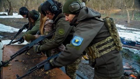 Arcplasztikát kapnak sebesült ukrán katonák