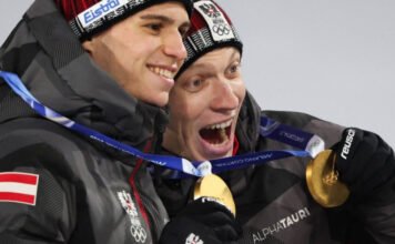 „Most egy sörre van szükségem” – az élen állt a német síugrócsapat, amikor lefújták a versenyt