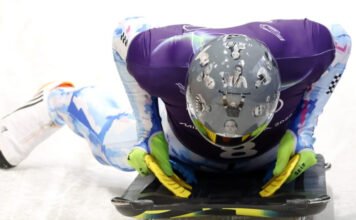 Téli olimpia: az ukrán szkeletonos szembemegy a NOB-bal