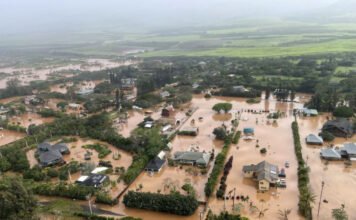 20 éve nem látott árhullám csapott le Hawaii-ra, több ezer embert kellett kitelepíteni