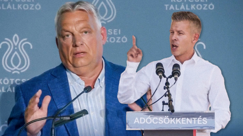 "Arr&oacute;l nem hallottam, hogy Magyar P&eacute;ter is el&iacute;t&eacute;lte" &ndash; Ukrajna ellen demonstr&aacute;ltak a nagyk&ouml;vets&eacute;g előtt