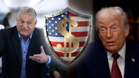 "Arr&oacute;l nem hallottam, hogy Magyar P&eacute;ter is el&iacute;t&eacute;lte" &ndash; Ukrajna ellen demonstr&aacute;ltak a nagyk&ouml;vets&eacute;g előtt