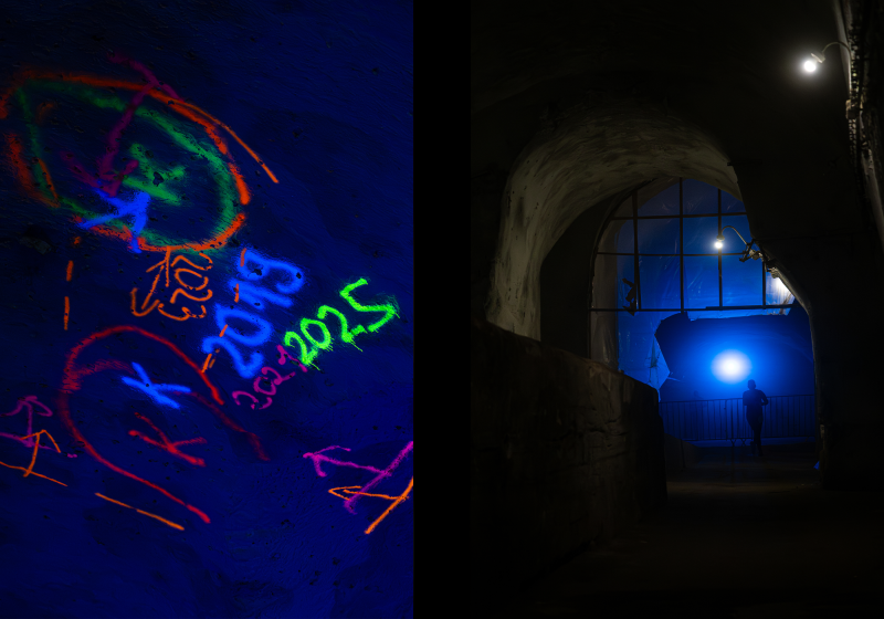 Barlangműv&eacute;szet &eacute;s fut&oacute;diszk&oacute; kelti &uacute;j &eacute;letre a kőb&aacute;nyai pincerendszert