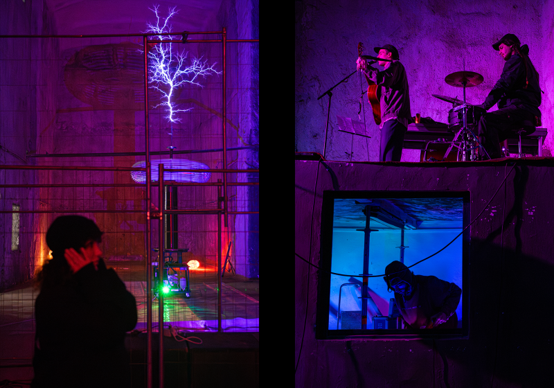 Barlangműv&eacute;szet &eacute;s fut&oacute;diszk&oacute; kelti &uacute;j &eacute;letre a kőb&aacute;nyai pincerendszert