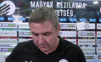 Elek Gábor a 11 gólos vereség után: Sajnos ezek is mi vagyunk
