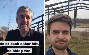 Hadházy Ákos és Tompos Márton egyszerre talált rá egy félbehagyott faluszéli hűtőházra, amire százmilliót költöttek