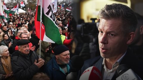 "Hol van a p&eacute;nz?" &ndash; Az MNB-botr&aacute;ny v&aacute;ros&aacute;ban ellent&uuml;ntetők v&aacute;rt&aacute;k Orb&aacute;n Viktort