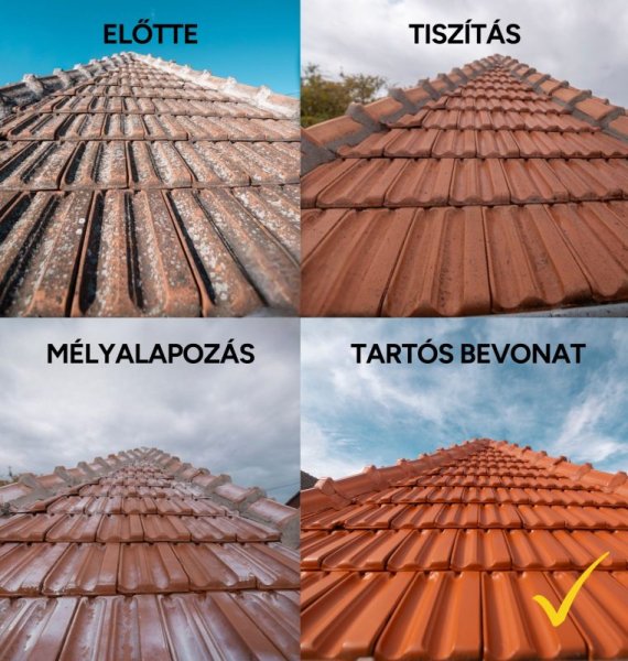 Nem csak dr&aacute;ga cser&eacute;vel, de egy j&oacute;val olcs&oacute;bb fel&uacute;j&iacute;t&aacute;ssal is meghosszabb&iacute;thatjuk a tetőnk &eacute;lettartam&aacute;t