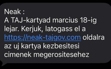 TAJ-kártyás csalás terjed: ha ilyen levelet vagy SMS-t kap, akkor azonnal törölje!