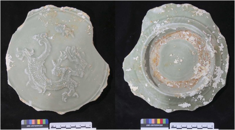 Több tonnányi kínai porcelánt találtak egy középkori hajóroncsban