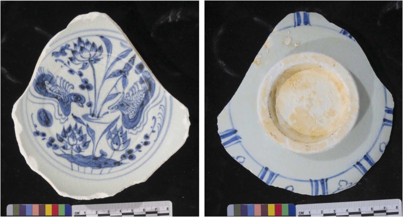 Több tonnányi kínai porcelánt találtak egy középkori hajóroncsban