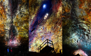 A világon csak ennek a vulkánnak a belseje látogatható