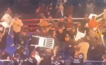 Boksz: a nézők székkel verték az orosz bunyóst