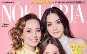 Farkasházi Réka címlapon mutatta meg a lányait