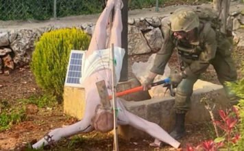 Izrael bocsánatot kért az IDF-katona által szétvert Jézus-szobor miatt