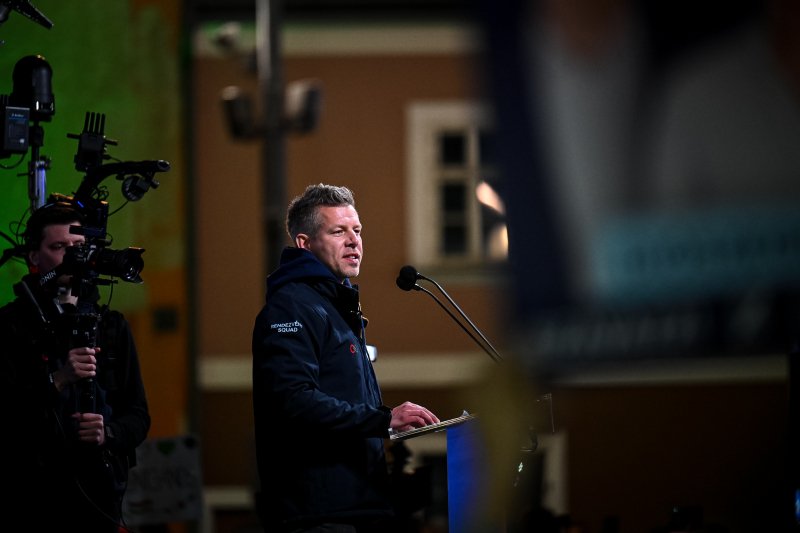 Magyar Péter Győrben: Egész jól nézünk ki. Talán még sosem néztünk ki ilyen jól