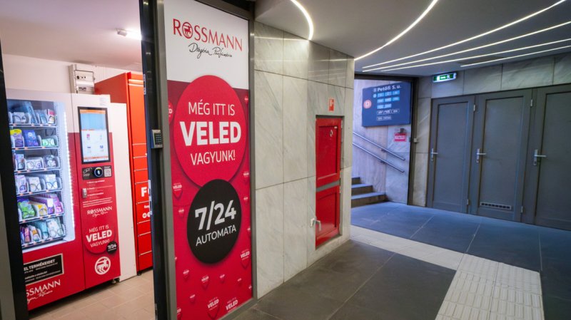 Rossmann Automata: &uacute;j fejezetet nyit a drog&eacute;riai kiskereskedelemben a Rossmann