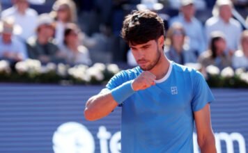 Tenisz: fájdalmas bejelentést tett Carlos Alcaraz