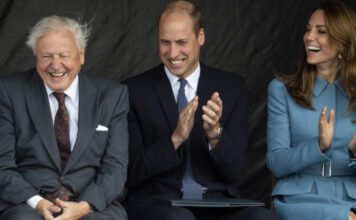 A walesi hercegi pár is felköszöntötte a 100 éves David Attenborough-t
