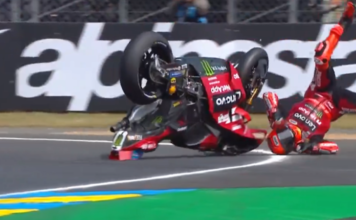 Brutálisan nagyot esett, megint műteni kellett a MotoGP legpechesebb klasszisát