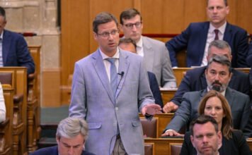 „Jeleztem Gulyás Gergelynek, hogy SMS-ben átküldöm neki a saját, 2010-es dicsérő mondatait” – Magyar Péter leírta, mit mondott a Parlamentben a Fidesz frakcióvezetőjének
