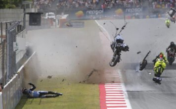 Kidőltek a MotoGP világsztárjai a Magyar Nagydíjról