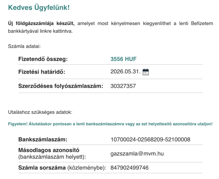 Ez m&aacute;r egy &uacute;j szint: arra figyelmeztet az MVM nev&eacute;ben &eacute;rkező &aacute;tverős lev&eacute;l, hogy ne dőlj&uuml;nk be az MVM nev&eacute;ben jelentkező csal&oacute;knak