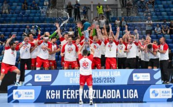 Könnyekkel búcsúzó Bodó, vérző fejű átlövő – bajnoki címet nyert a Veszprém
