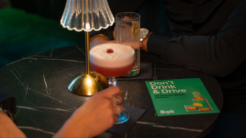 Spontán esték, okos döntések: a Bolt a Diageo-val összefogva kampányol a biztonságos utazásért